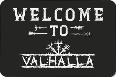 Bild: Fußmatte - Welcome to Valhalla Geschenkidee