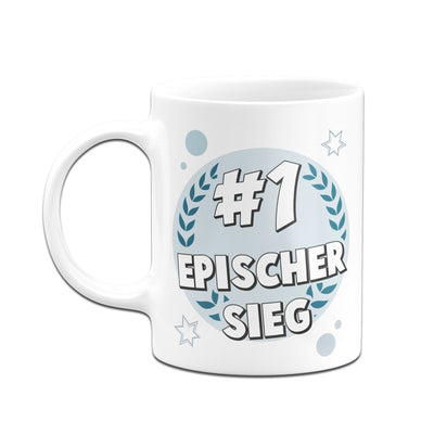 Bild: Gaming Tasse - #1 Epischer Sieg Geschenkidee