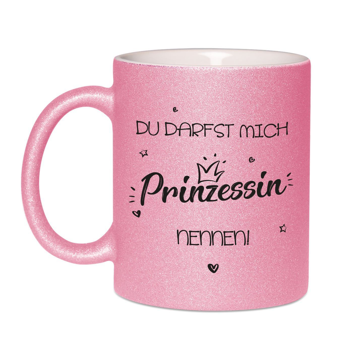 Bild: Glitzertasse - Du darfst mich Prinzessin nennen! Geschenkidee