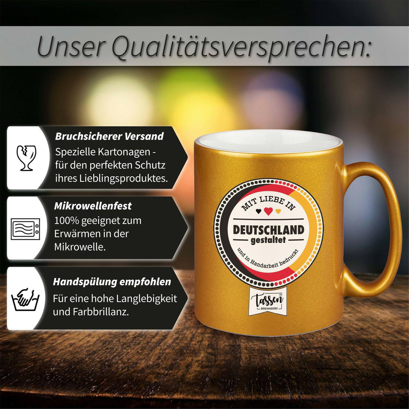 Bild: Glitzer-Zaubertasse - Limited Edition Geschenkidee