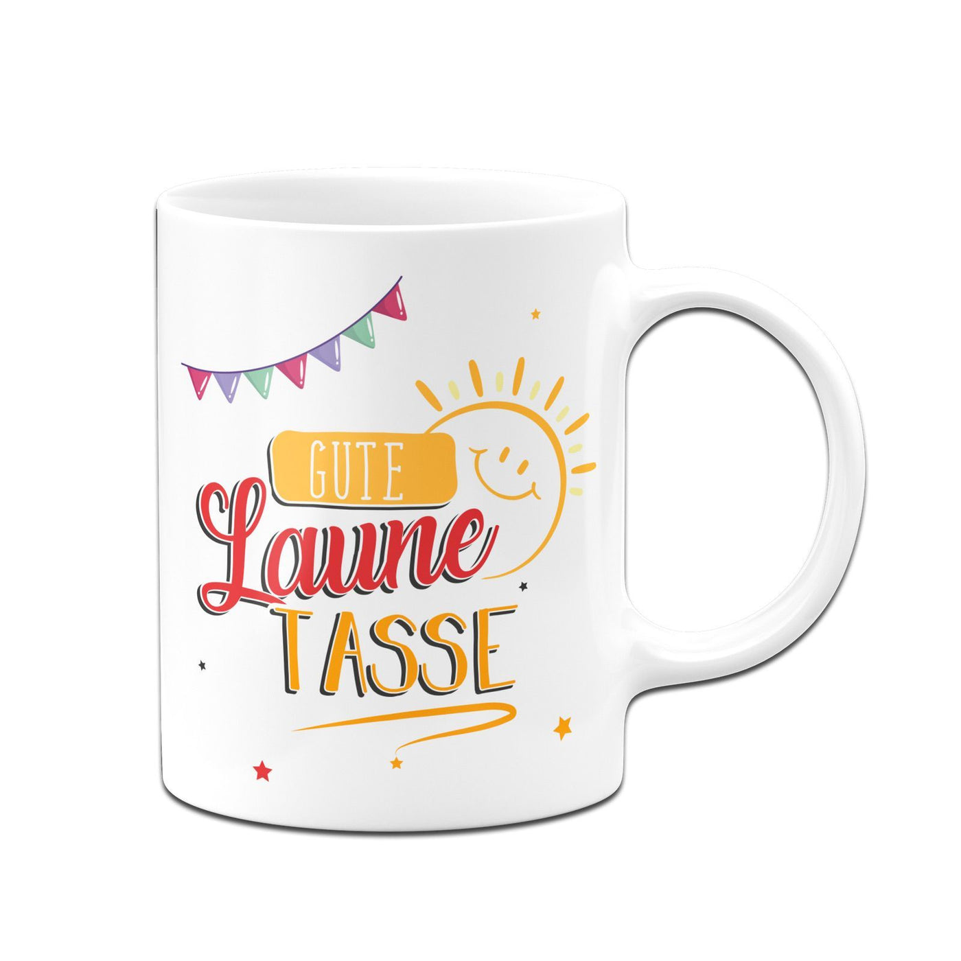 Bild: Kaffeetasse - Gute Laune Tasse Geschenkidee