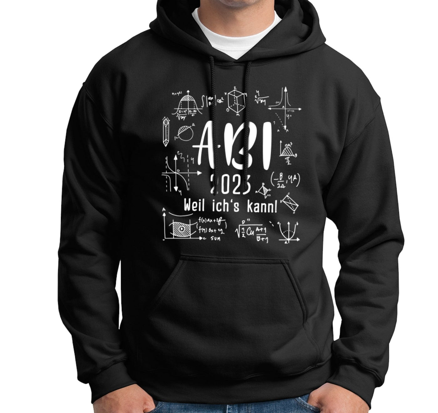 Bild: Hoodie - Abi 2023 weil ich's kann! Geschenkidee