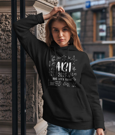 Bild: Hoodie - Abi 2023 weil ich's kann! Geschenkidee