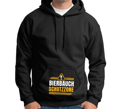 Bild: Hoodie - Bierbauch Schutzzone Geschenkidee