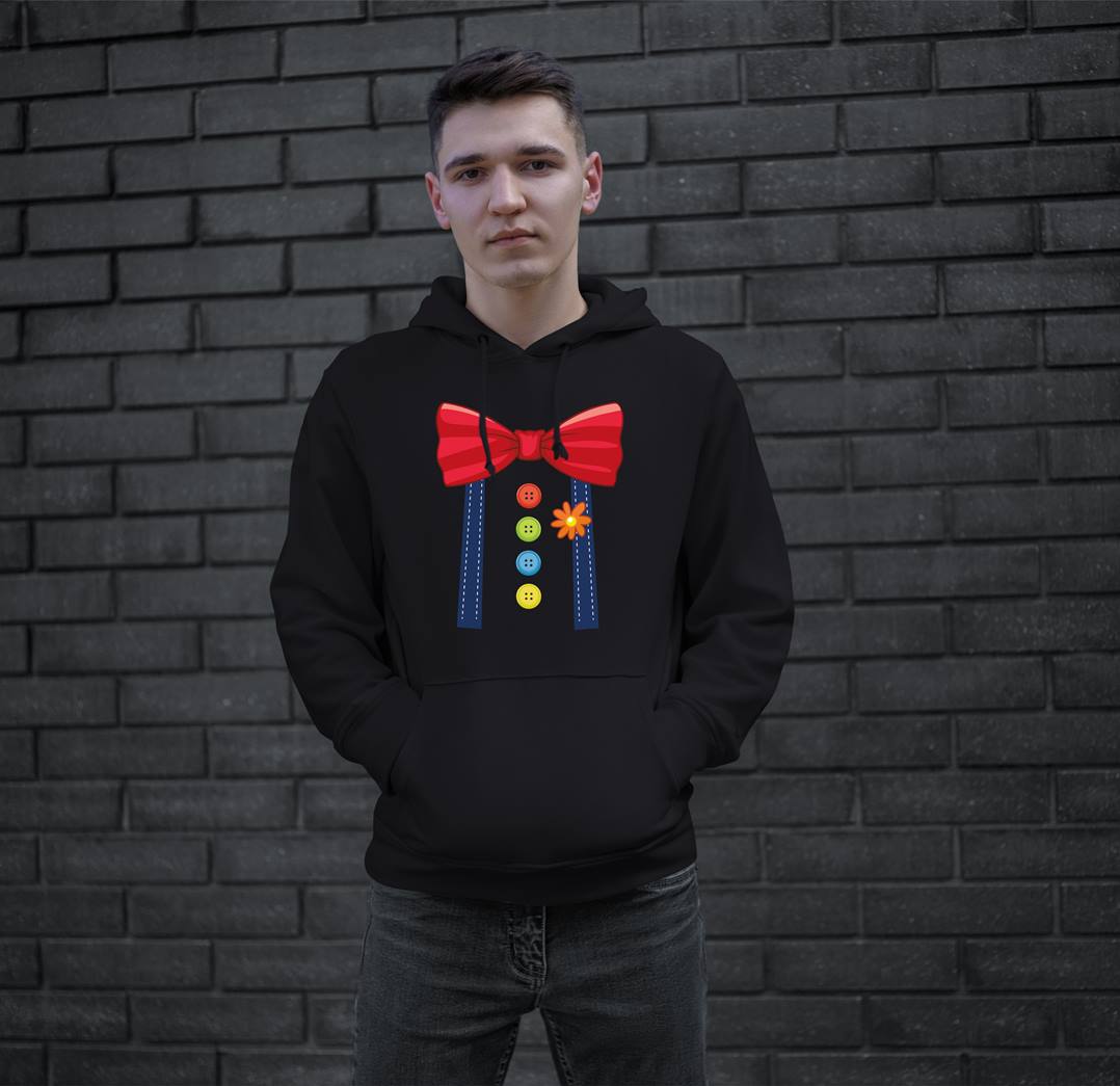 Bild: Hoodie - Clown Kostüm (Motiv) Geschenkidee