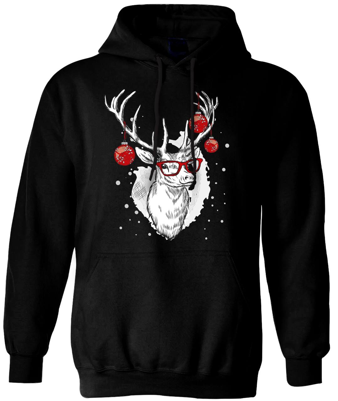 Bild: Hoodie - Cooler Elch (Weihnachten) Geschenkidee