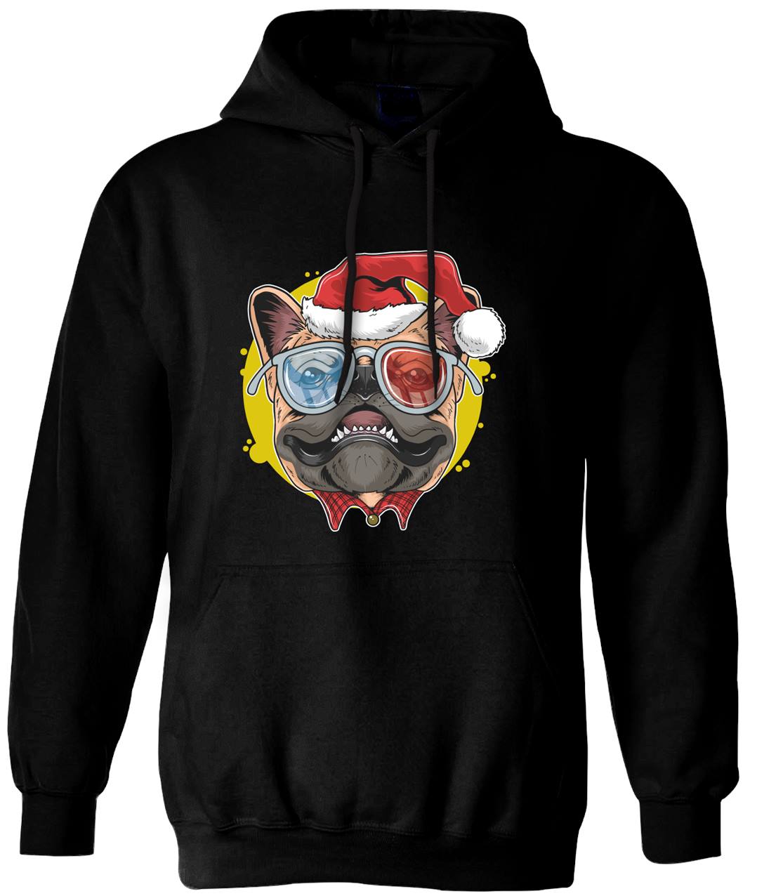 Bild: Hoodie - Crazy Dog (Weihnachten) Geschenkidee