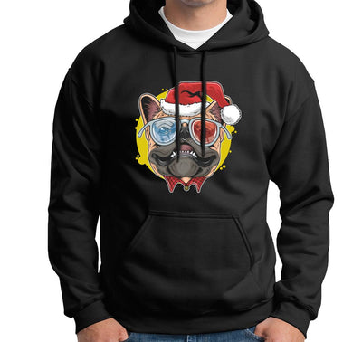 Bild: Hoodie - Crazy Dog (Weihnachten) Geschenkidee