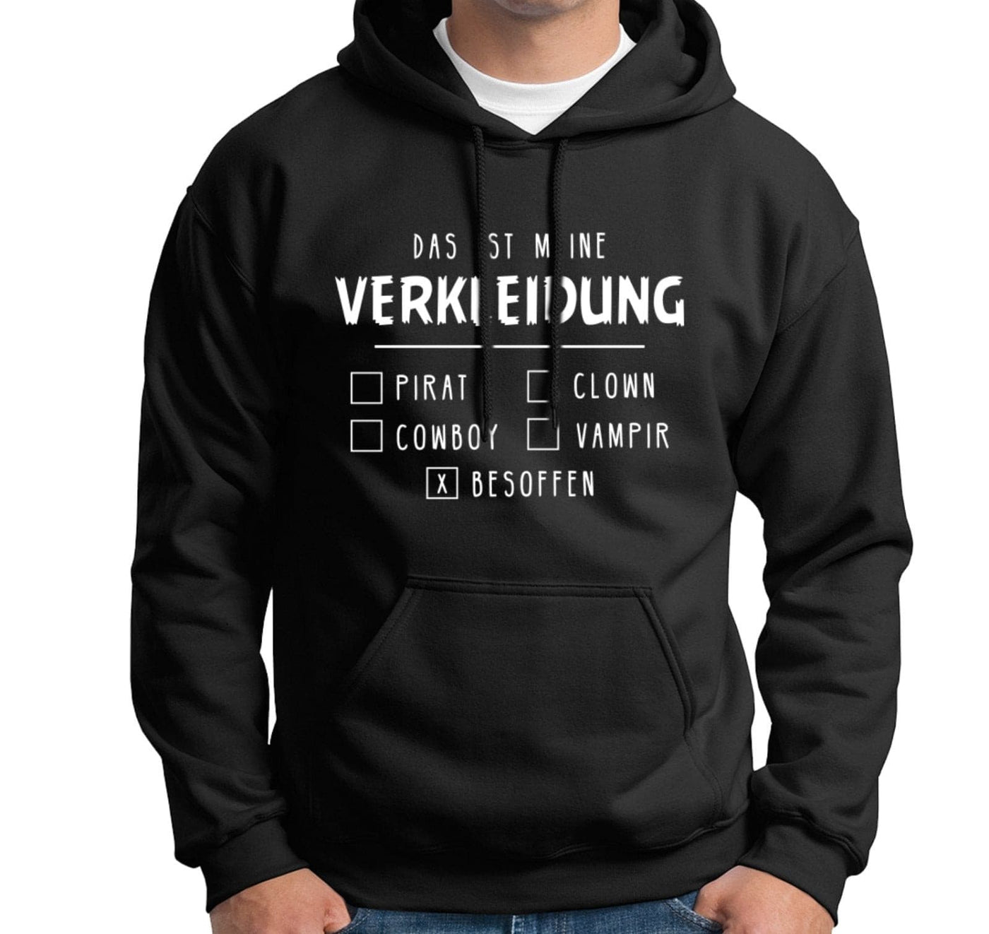 Bild: Hoodie - Das ist meine Verkleidung - besoffen (Herren Version) Geschenkidee