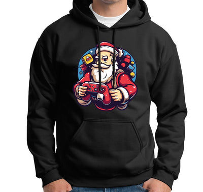 Bild: Hoodie - Gamer Weihnachtsmann Geschenkidee