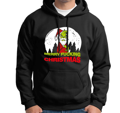 Bild: Hoodie - Grinch - Merry fucking Christmas Geschenkidee