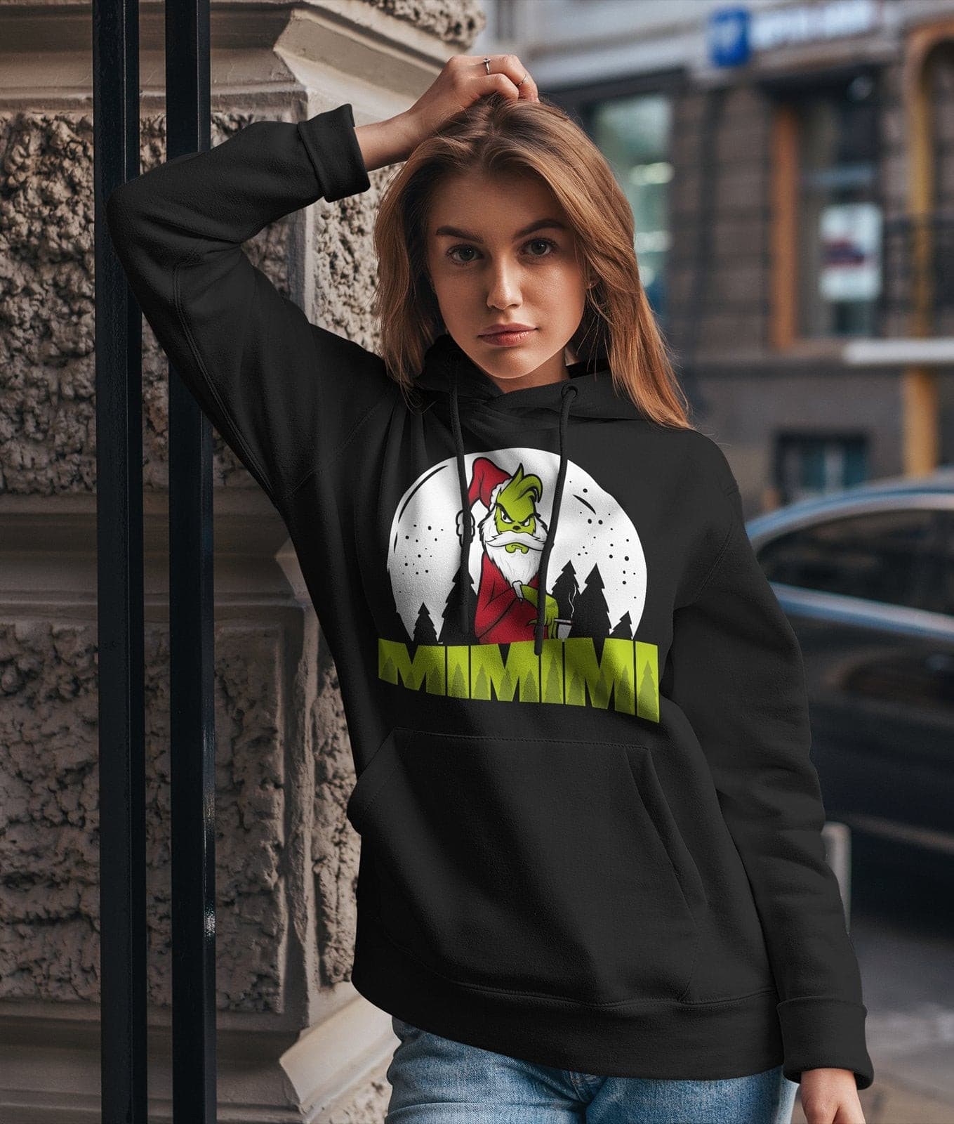 Bild: Hoodie - Grinch - Mimimi Geschenkidee