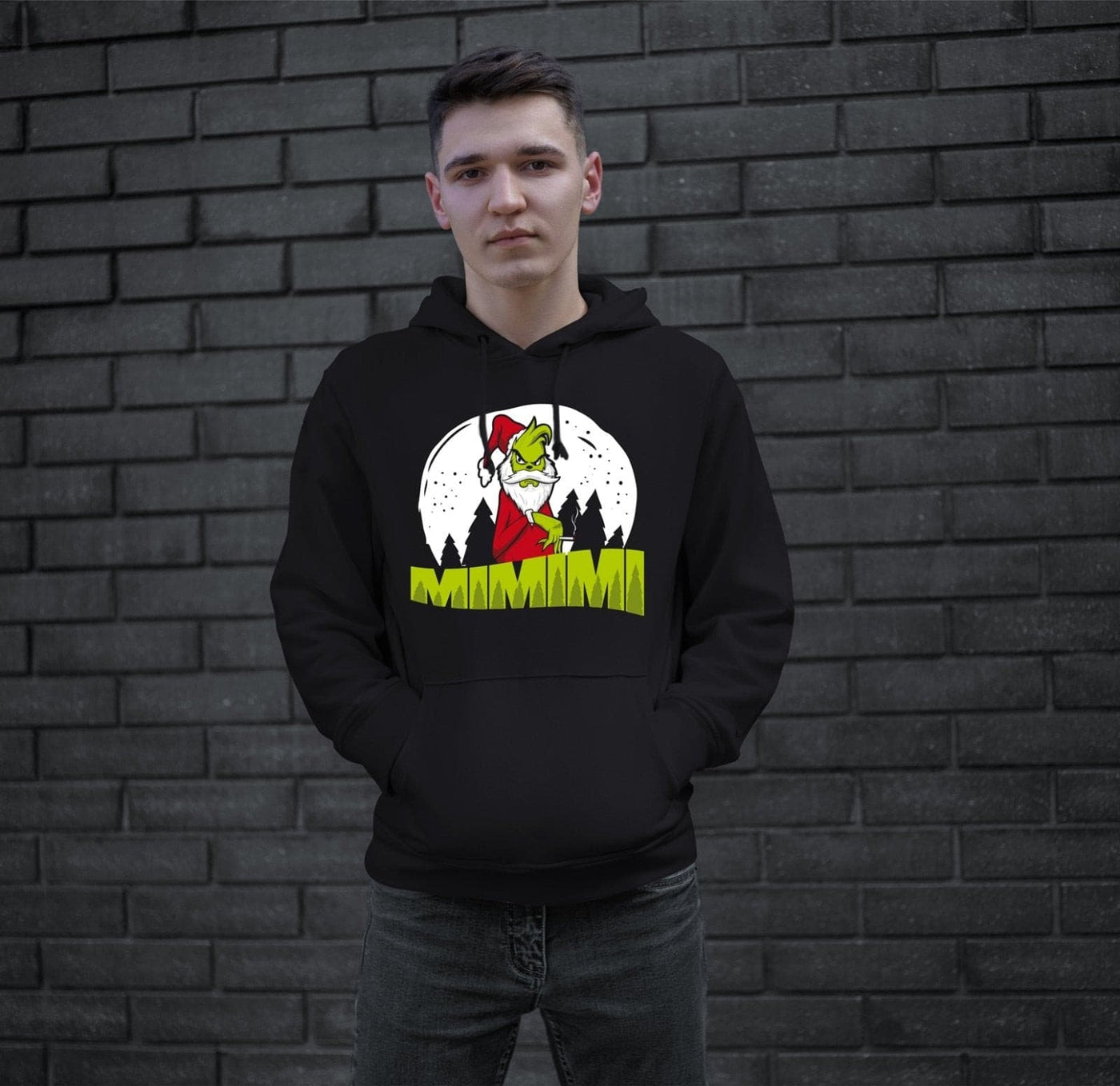 Bild: Hoodie - Grinch - Mimimi Geschenkidee