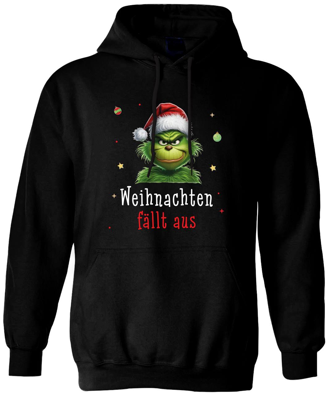 Bild: Hoodie - Grinch - Weihnachten fällt aus (CS) Geschenkidee