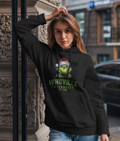 Bild: Hoodie - Grinch - Whoville University Est. 1957 Geschenkidee