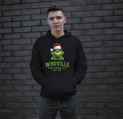 Bild: Hoodie - Grinch - Whoville University Est. 1957 Geschenkidee