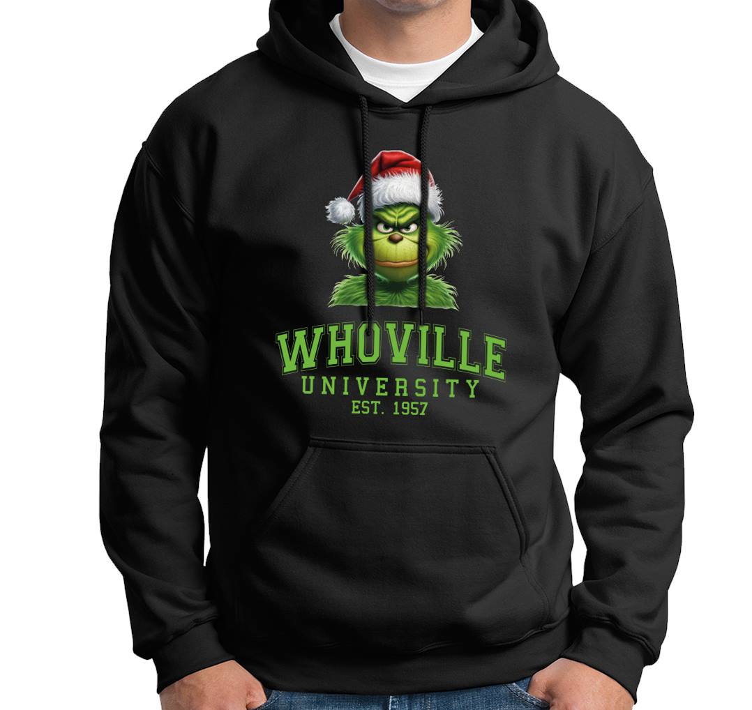 Bild: Hoodie - Grinch - Whoville University Est. 1957 Geschenkidee