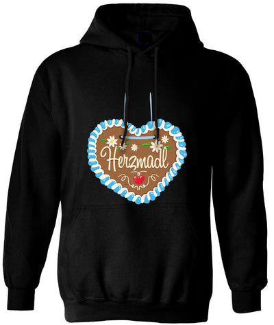 Bild: Hoodie - Herzmadl (Lebkuchenherz) Geschenkidee