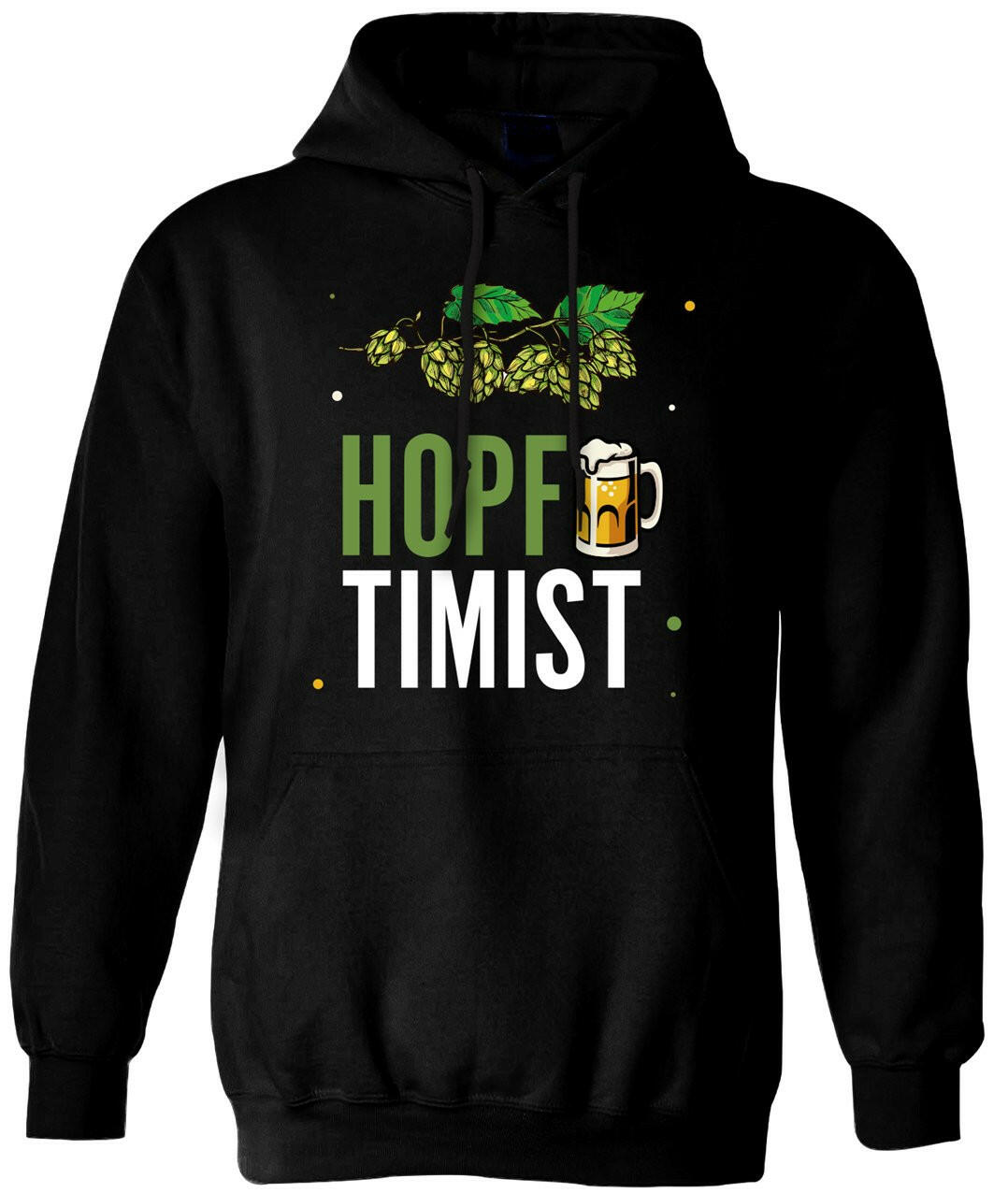 Bild: Hoodie - Hopftimist Geschenkidee