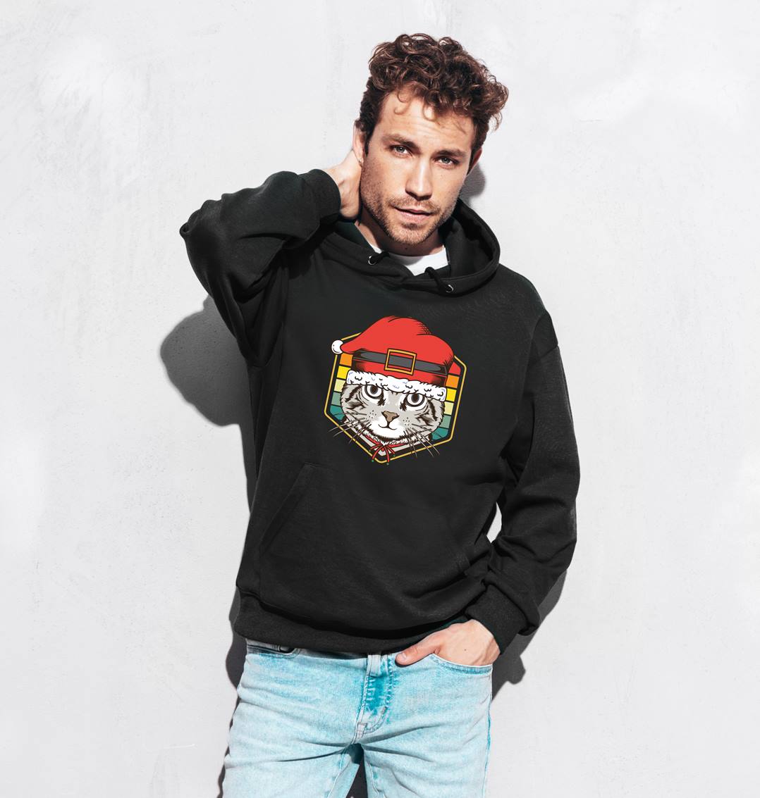 Bild: Hoodie - Katze (Weihnachtsedition) Geschenkidee