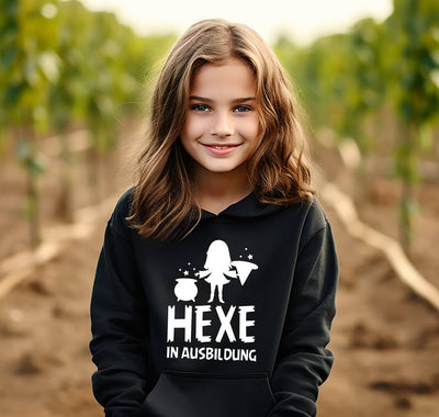 Bild: Hoodie Kinder - Hexe in Ausbildung Geschenkidee