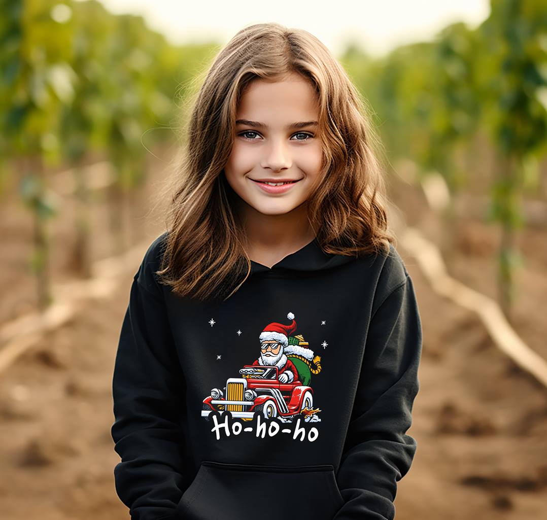 Bild: Hoodie Kinder - Ho-ho-ho Geschenkidee