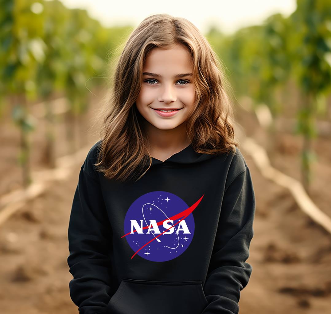 Bild: Hoodie Kinder - NASA Meatball Logo Geschenkidee