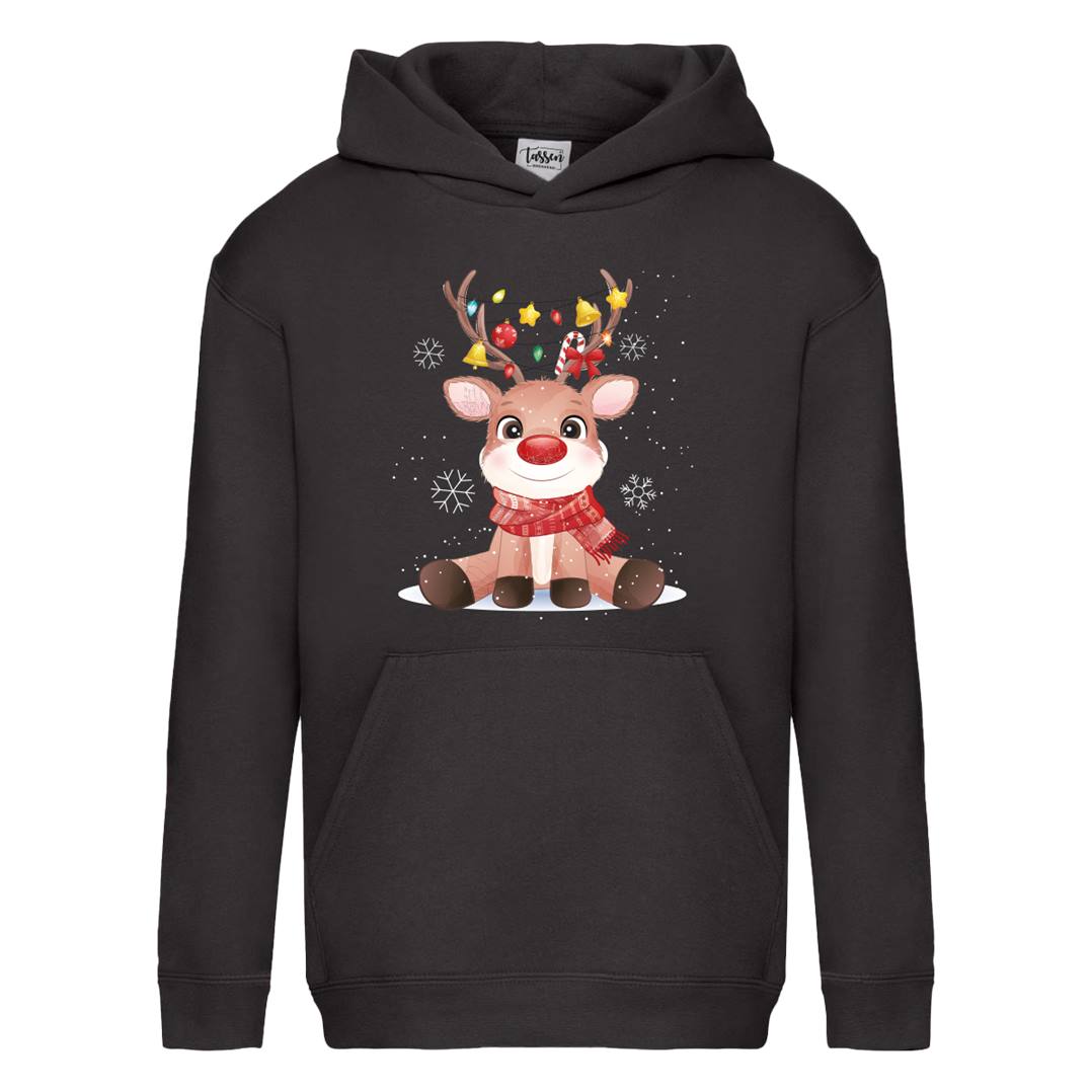 Bild: Hoodie Kinder - Rentier Geschenkidee