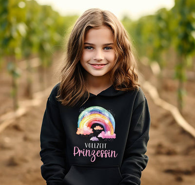 Bild: Hoodie Kinder - Vollzeit Prinzessin Geschenkidee