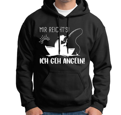 Bild: Hoodie - Mir reicht´s! Ich geh angeln! Geschenkidee