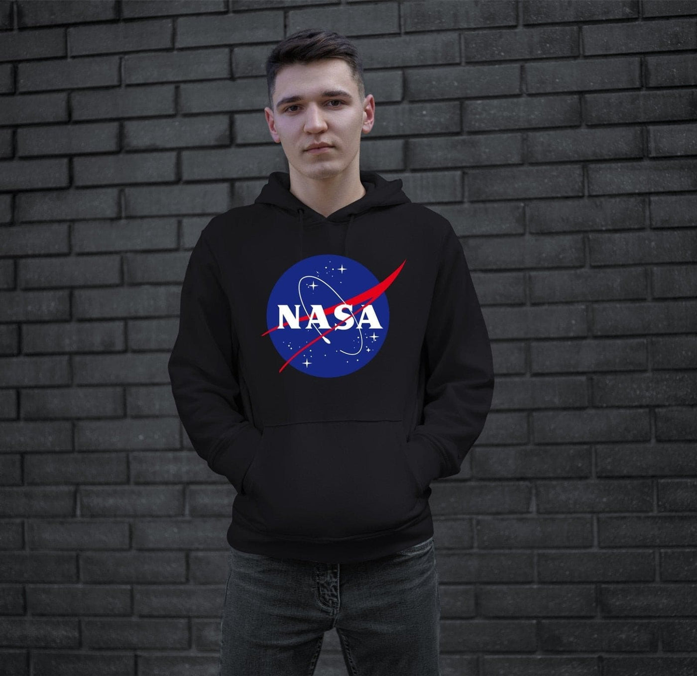 Bild: Hoodie - NASA Meatball Logo Geschenkidee