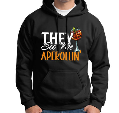 Bild: Hoodie - They see me Aperollin' Geschenkidee