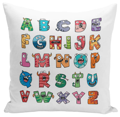 Bild: Kissen - Alphabet (Monster) Geschenkidee