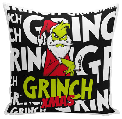 Bild: Kissen - Grinch Xmas (Komplettdruck) Geschenkidee