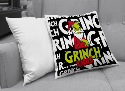 Bild: Kissen - Grinch Xmas (Komplettdruck) Geschenkidee