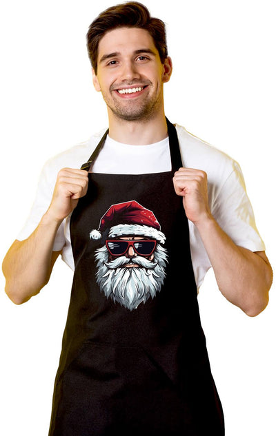 Bild: Kochschürze - Cooler Weihnachtsmann Geschenkidee