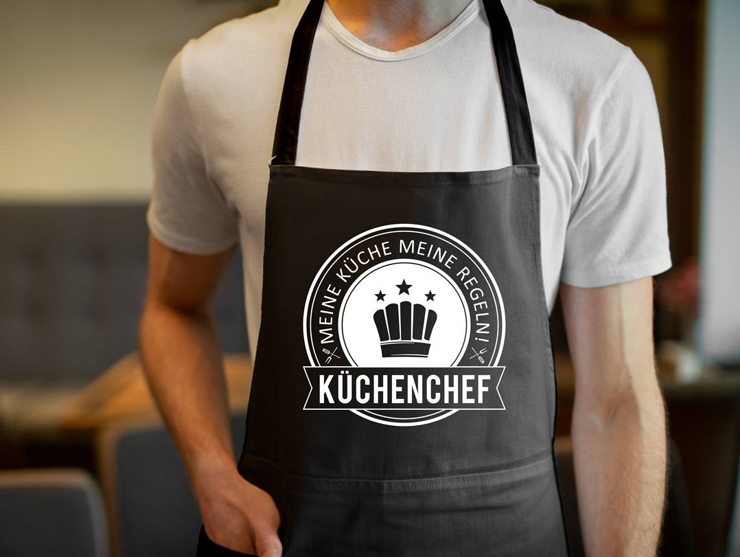 Bild: Kochschürze - Küchenchef - Meine Küche Meine Regeln Geschenkidee