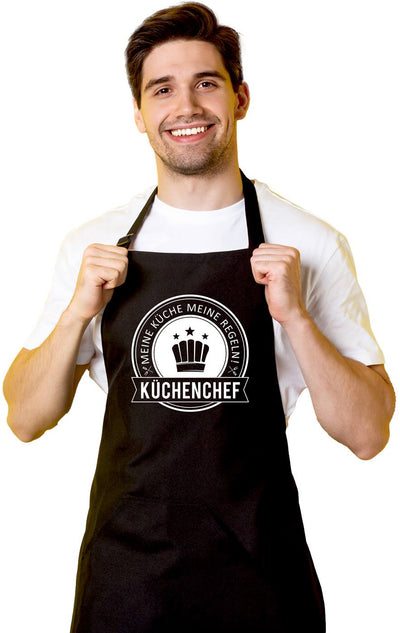 Bild: Kochschürze - Küchenchef - Meine Küche Meine Regeln Geschenkidee