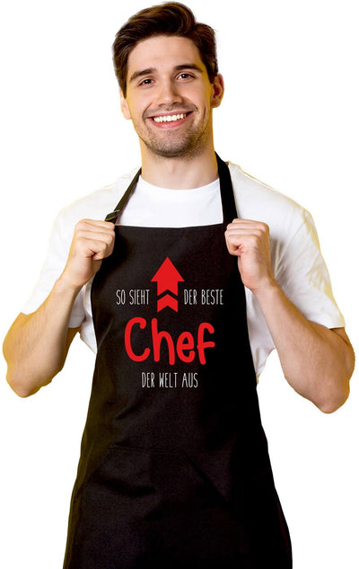 Bild: Kochschürze - So sieht der beste Chef der Welt aus Geschenkidee