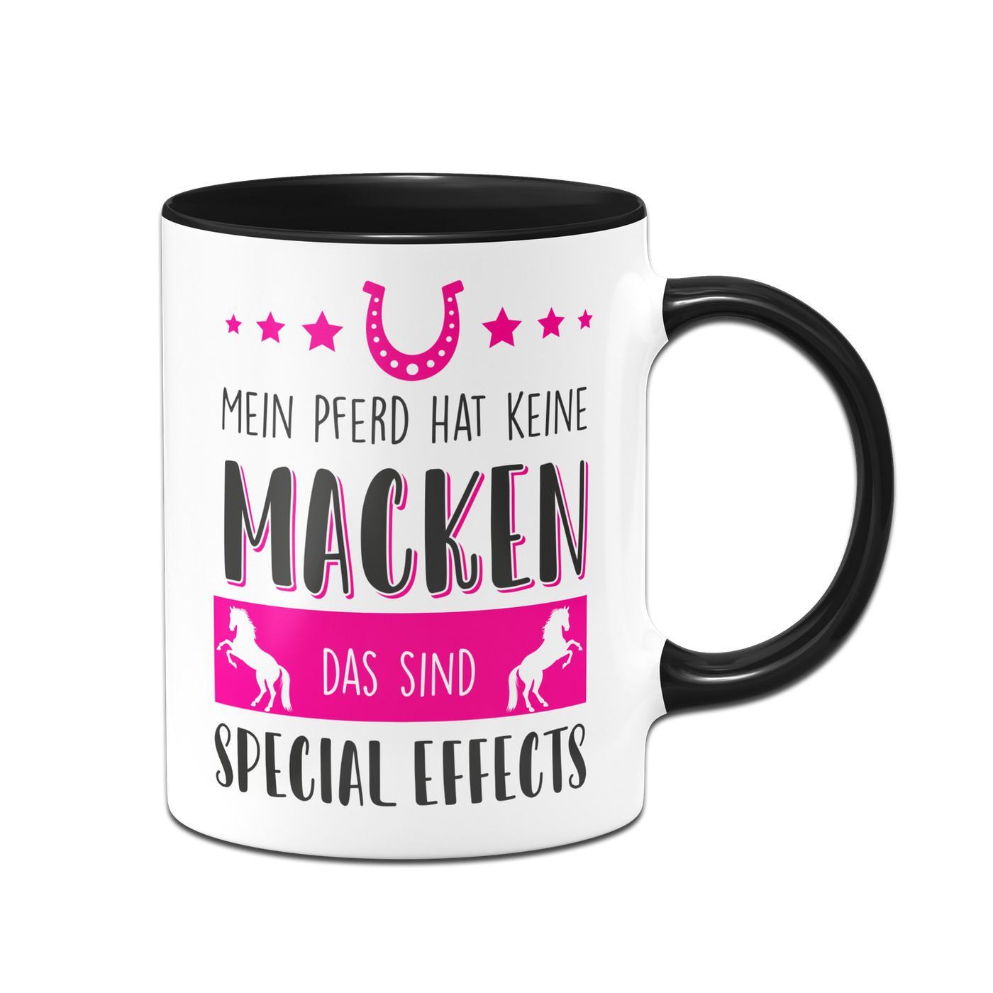 Bild: Tasse - Mein Pferd hat keine Macken das sind Special Effects Geschenkidee