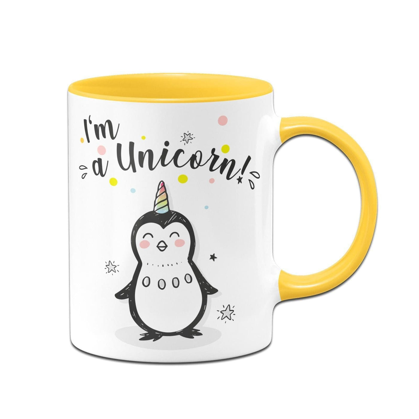 Pinguin Tasse - I´m a Unicorn 🐧​🦄​ – Tassenbrennerei