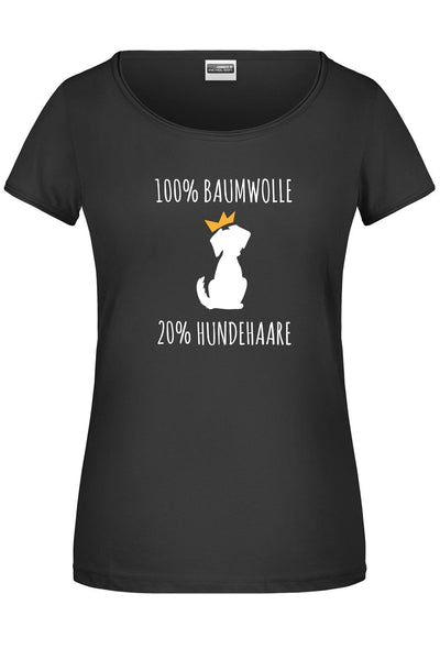 Bild: T-Shirt - 100% Baumwolle 20% Hundehaare Geschenkidee