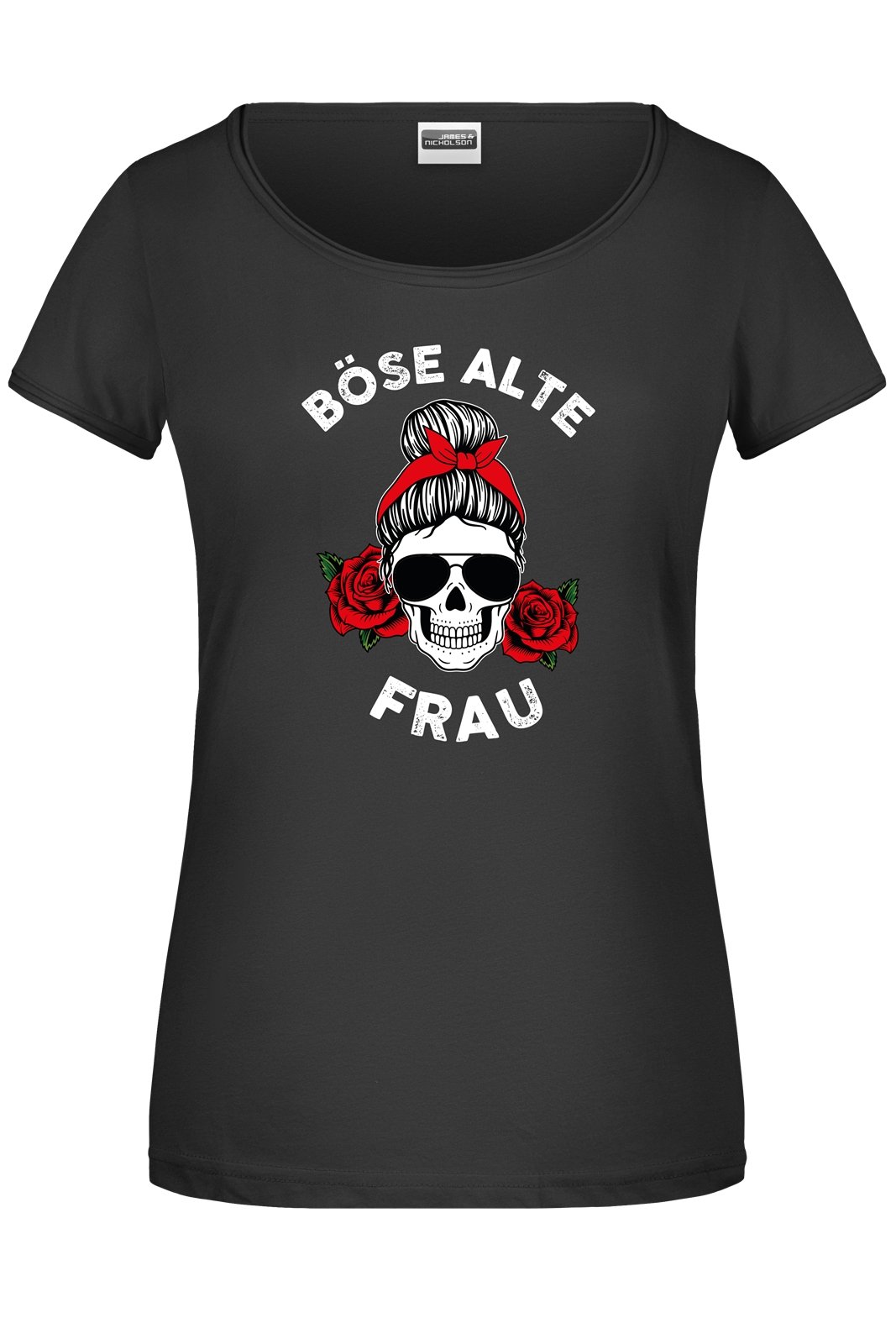 Bild: T-Shirt - Böse alte Frau Geschenkidee