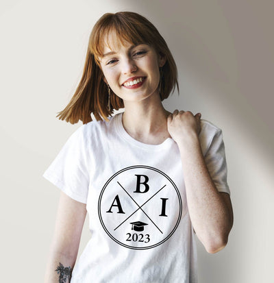 Bild: T-Shirt Damen - Abi 2023 Geschenkidee