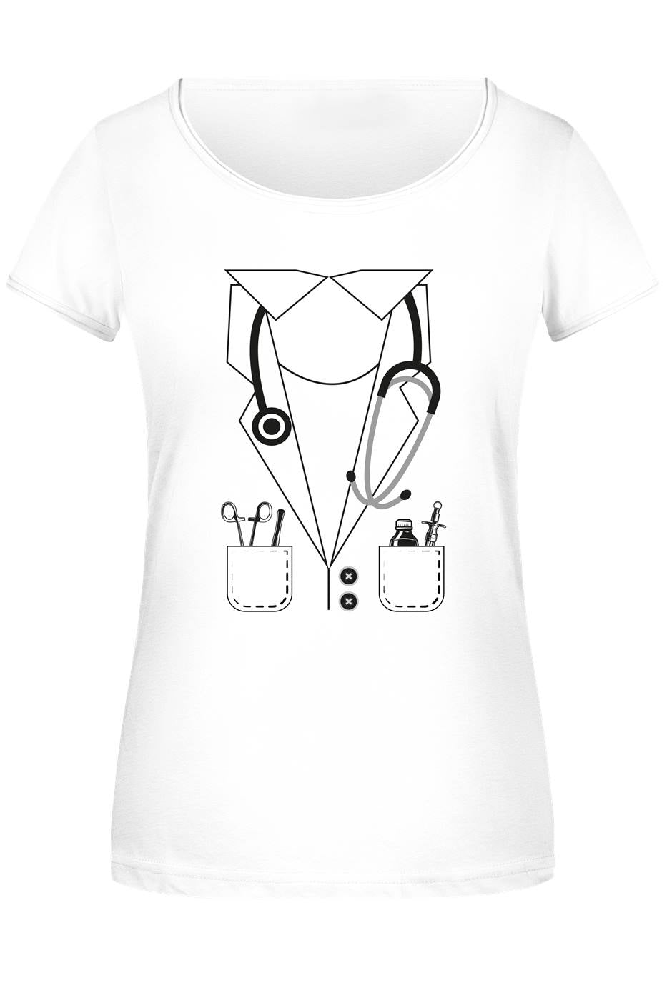 Bild: T-Shirt Damen - Ärztin Kostüm (Motiv) Geschenkidee