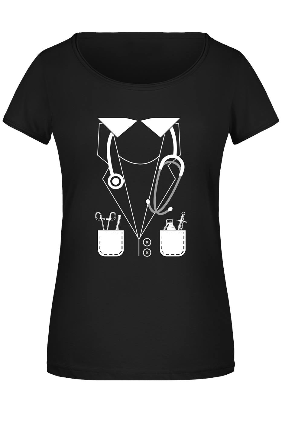 Bild: T-Shirt Damen - Ärztin Kostüm (Motiv) Geschenkidee