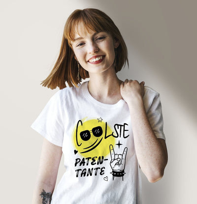 Bild: T-Shirt Damen - Coolste Patentante Geschenkidee