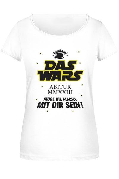 Bild: T-Shirt Damen - Das Wars Abitur MMXXIII (2023) Geschenkidee