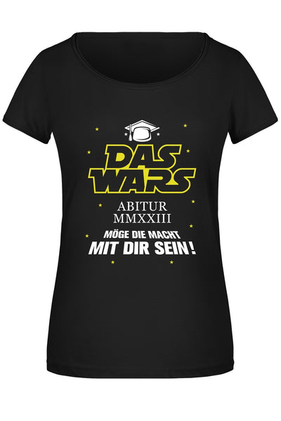 Bild: T-Shirt Damen - Das Wars Abitur MMXXIII (2023) Geschenkidee