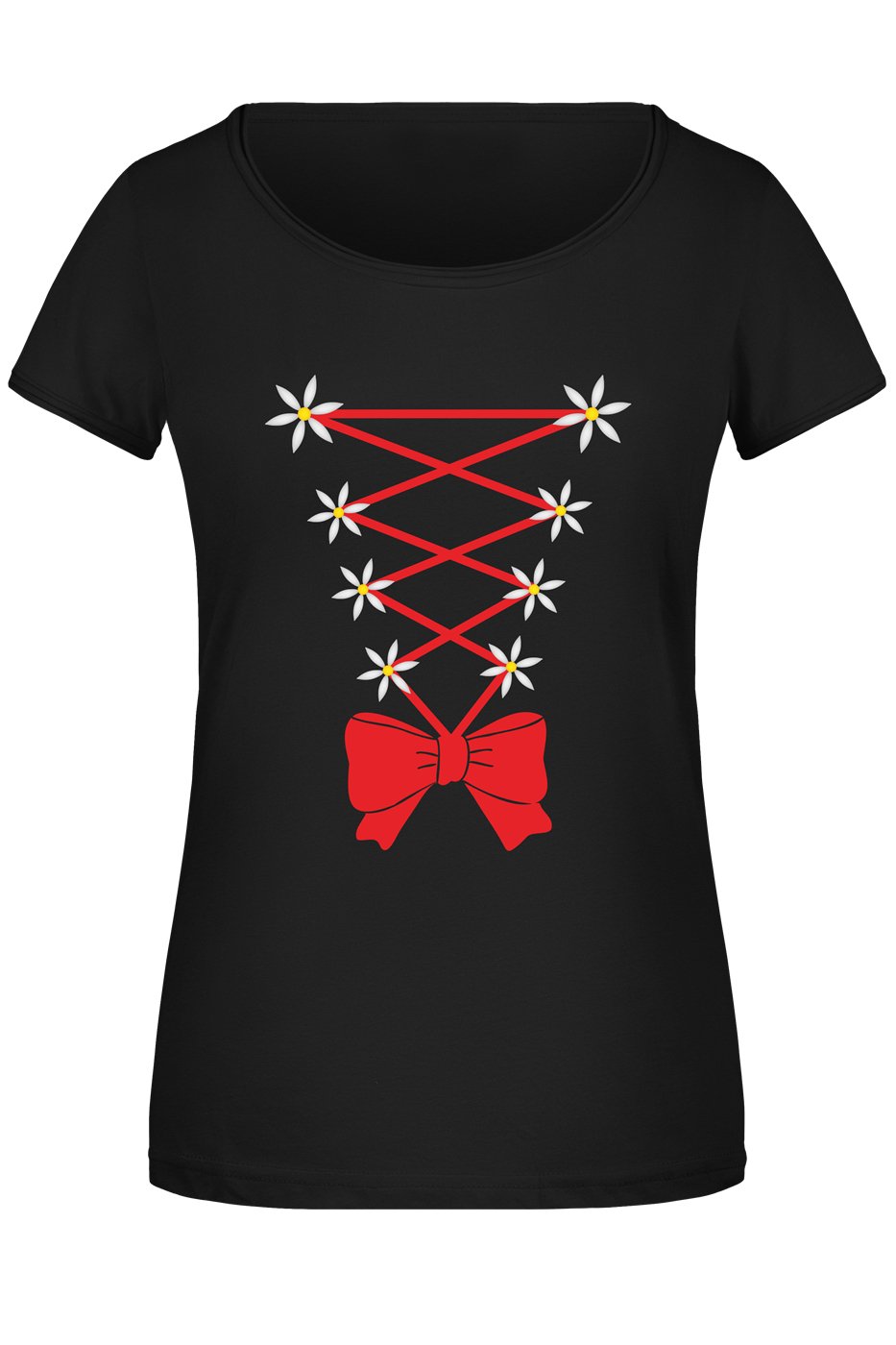Bild: T-Shirt Damen - Dirndl Design Geschenkidee